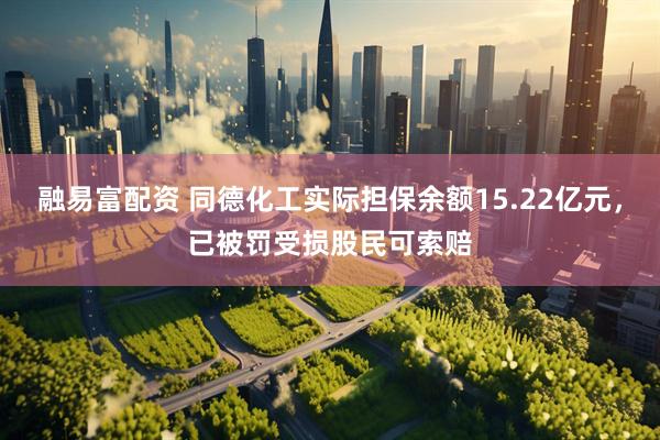 融易富配资 同德化工实际担保余额15.22亿元，已被罚受损股民可索赔