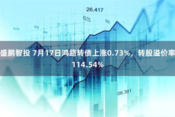 盛鹏智投 7月17日鸿路转债上涨0.73%，转股溢价率114.54%